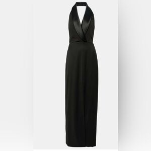Simkhai Black Tux Backless Dress
